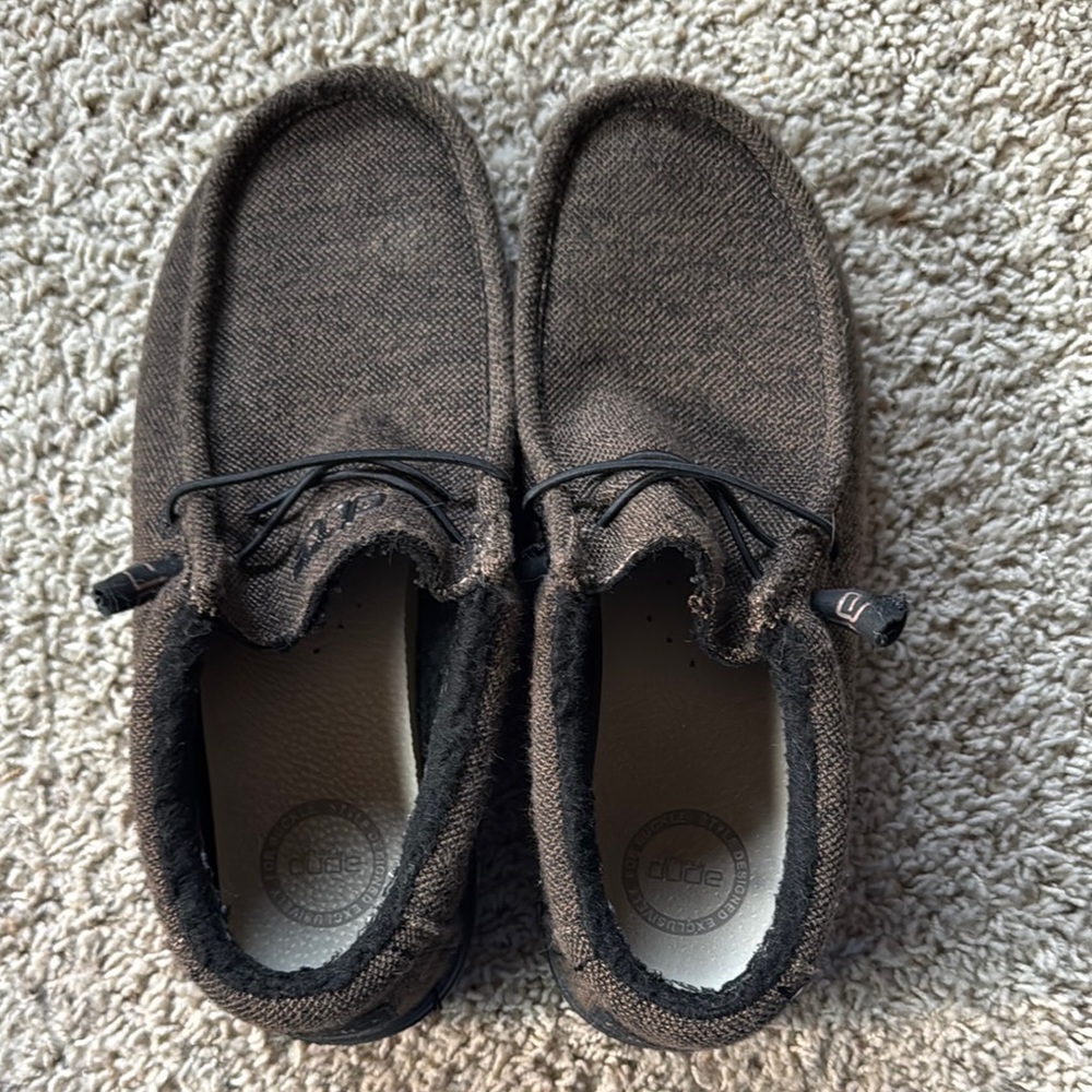 Hey Dude Men's Casual Brown Shoes